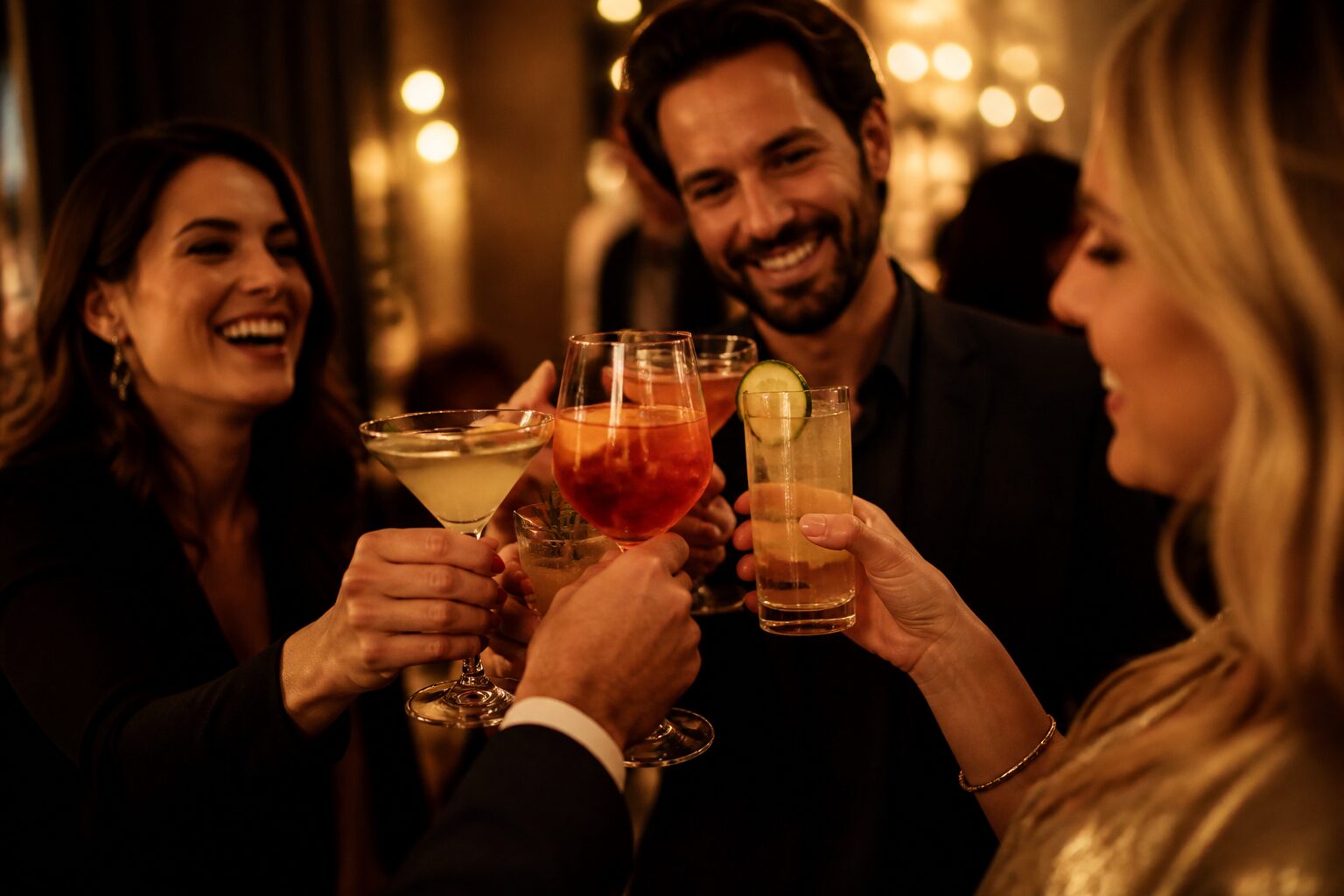 Private Feier mit Cocktails